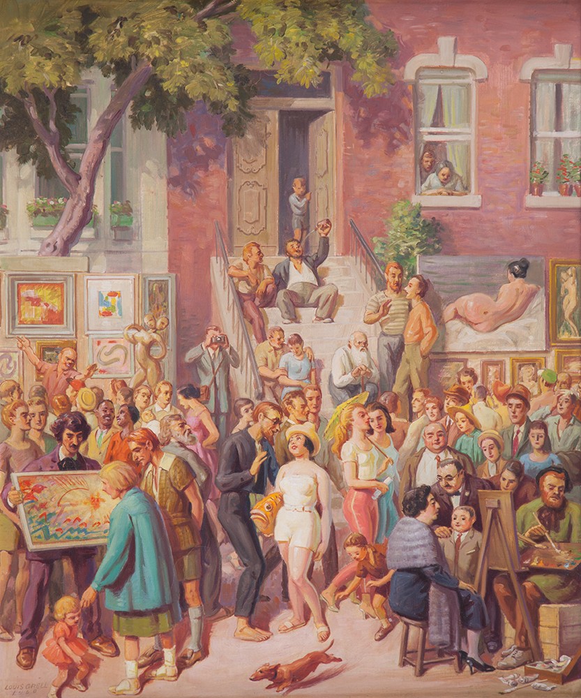 Old Town Art Fair Louis Grell Foundation